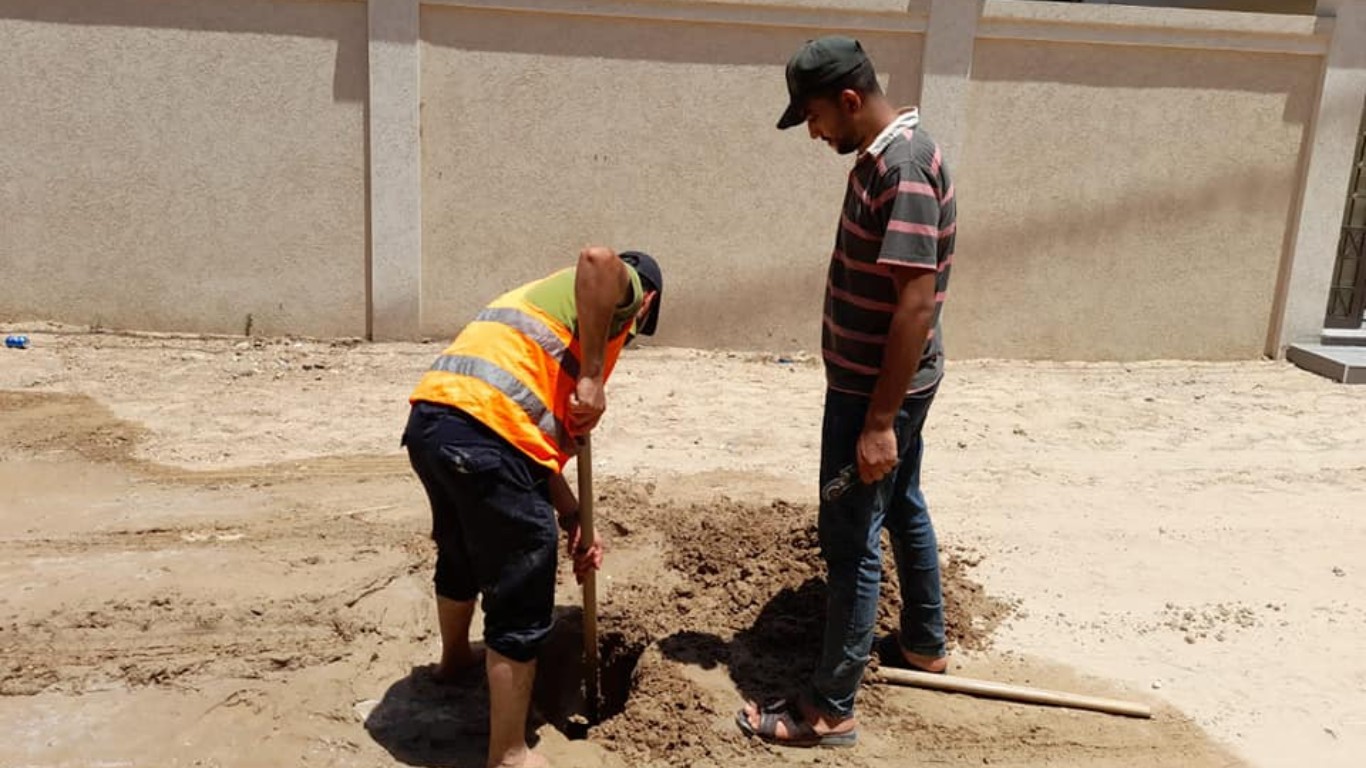 استجابة لإتصالات وشكاوى الأهالي