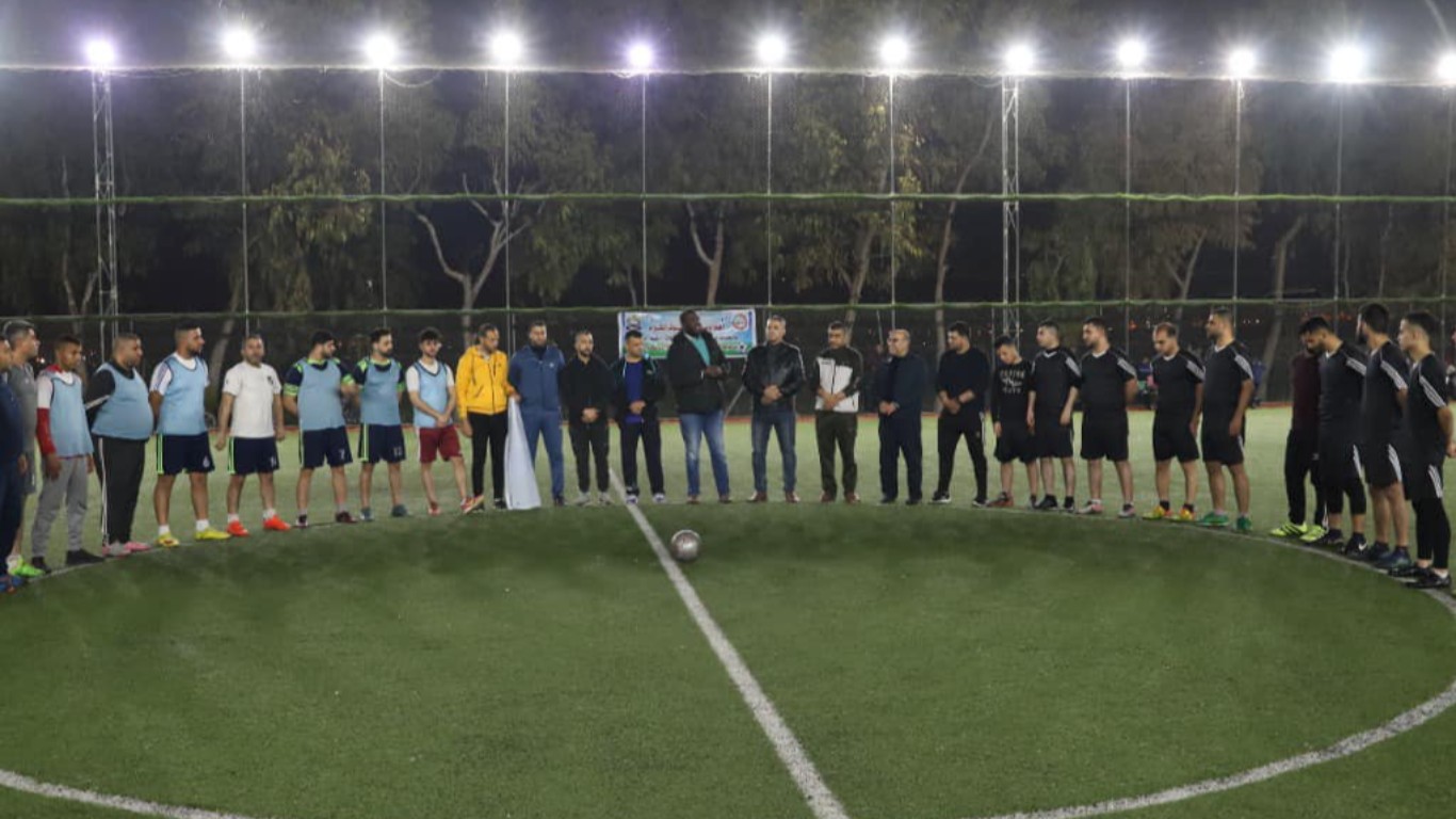 افتتاح بطولة العائلات الكروية الرمضانية في البريج