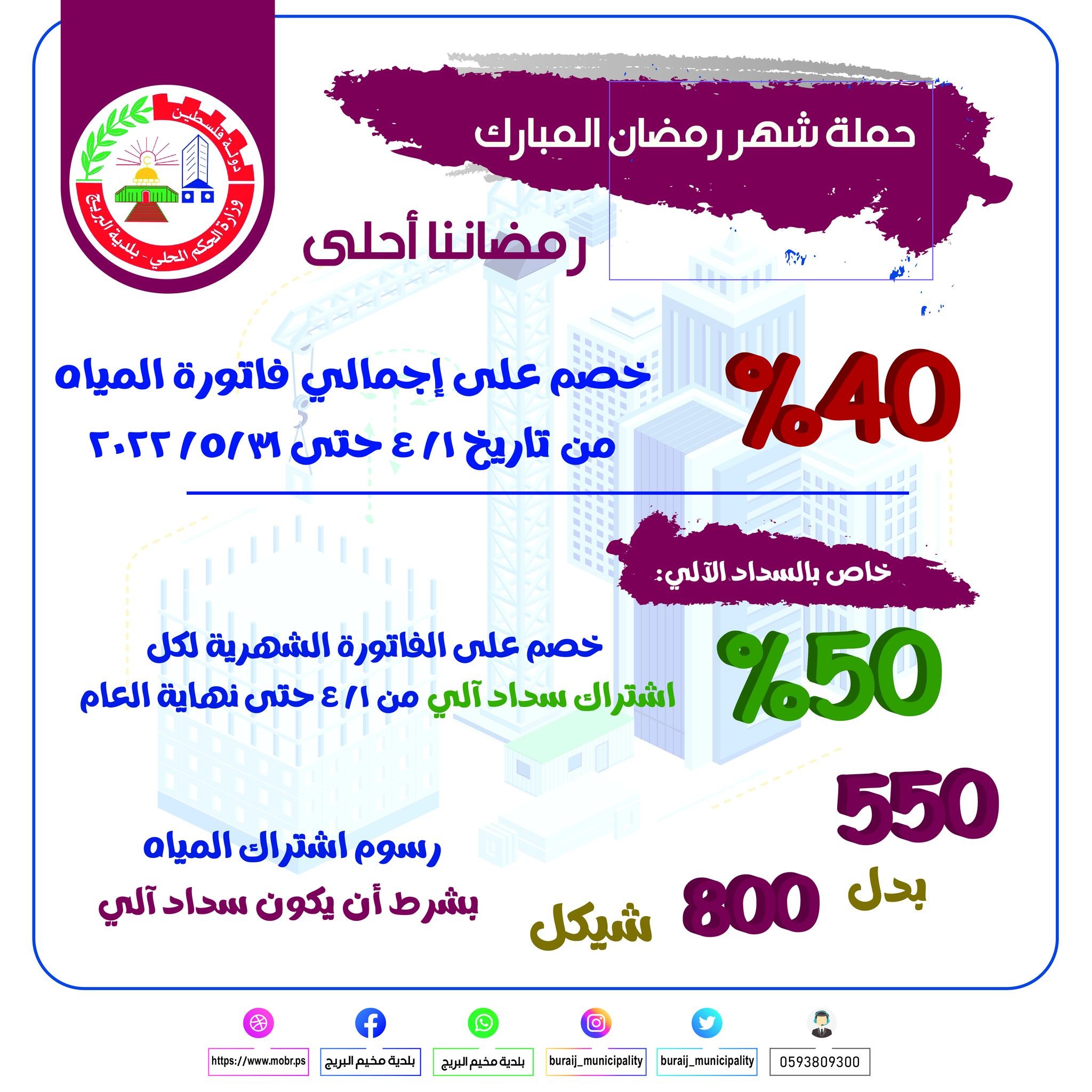 حملة شهر رمضان المبارك