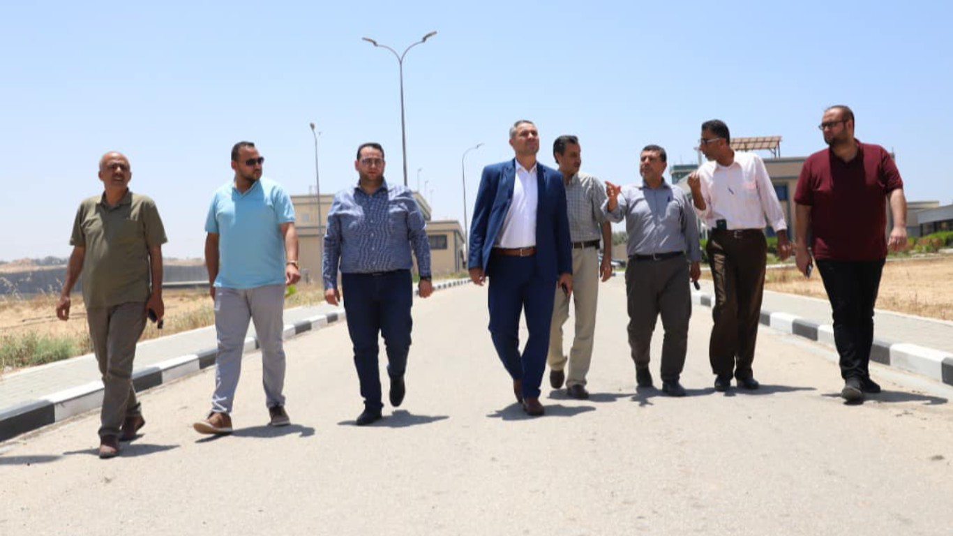 لقاء متابعة مع إدارة محطة المعالجة والقائمين عليها