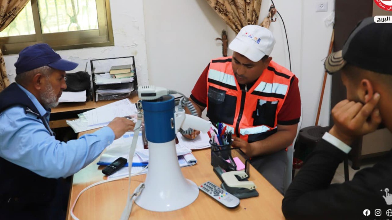 حملة منع مكبرات الصوت التي أعلنت عنها بلدية البريج